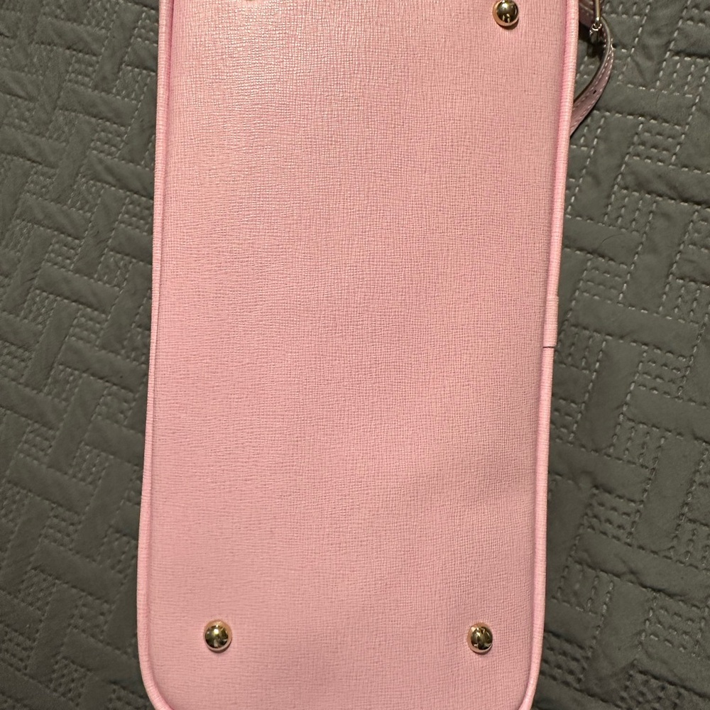 Dooney & Bourke Light Pink Satchel with Gold Accents - Picture 4 of 8